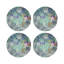 Sous-verres impressionnistes printaniers en cuir Vegan-119015395