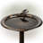 Henton Plastic/Acrylic Fountain Birdbath