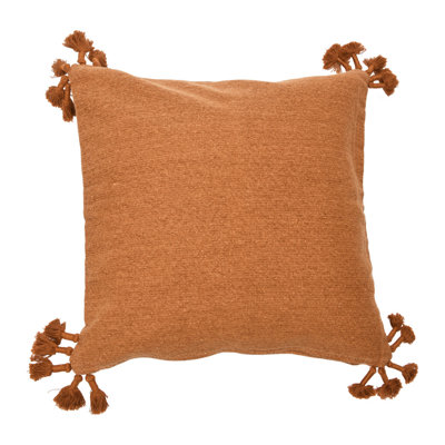 Almerton Tassels Cotton Throw Pillow