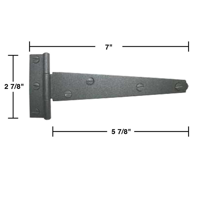 Tee T Door Strap Hinge