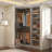 Closet System With Open Shelves-1675733583