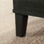 Table basse, finition noire