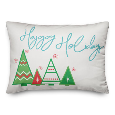  Housse de coussin Happy Holiday