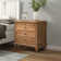 Arthelia Traditional 3-Drawers Nightstand with Built-in Charging Station and Pull-out Shelf