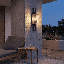 Lanterne murale d'extérieur 3 lumières Savoy House Ascott en noir mat-2030817936-2030817939