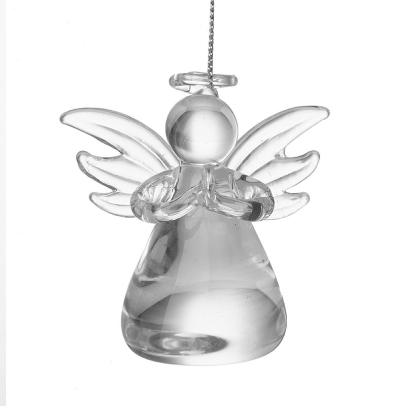 7cm Glass Hanging Figurine Ornament