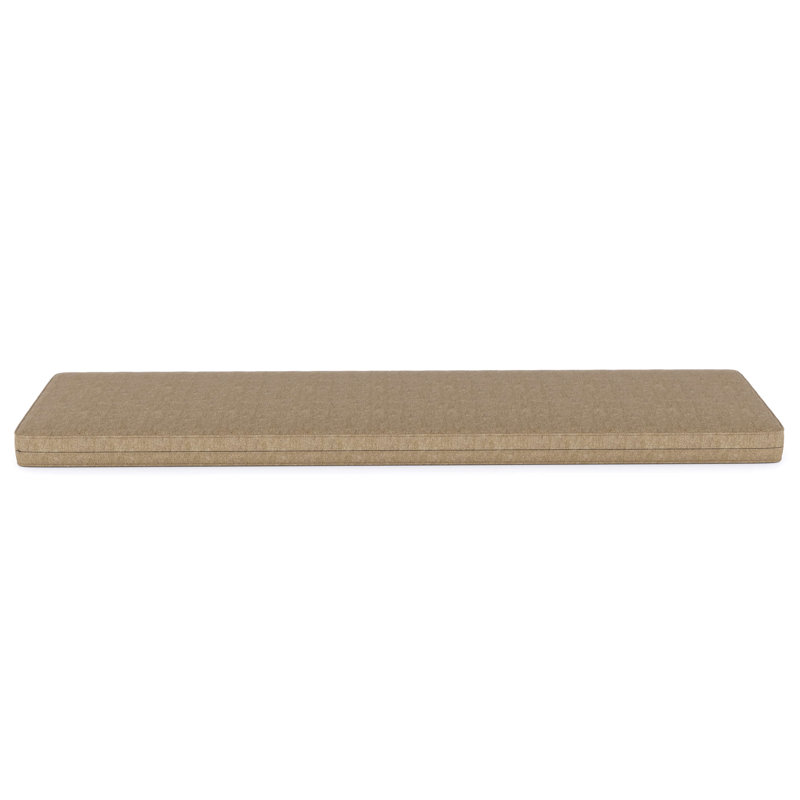 Indoor/Outdoor Sunbrella® Seat Cushion, Spectrum Mushroom Sunbrella® Plainweave, 44" W x 18" D