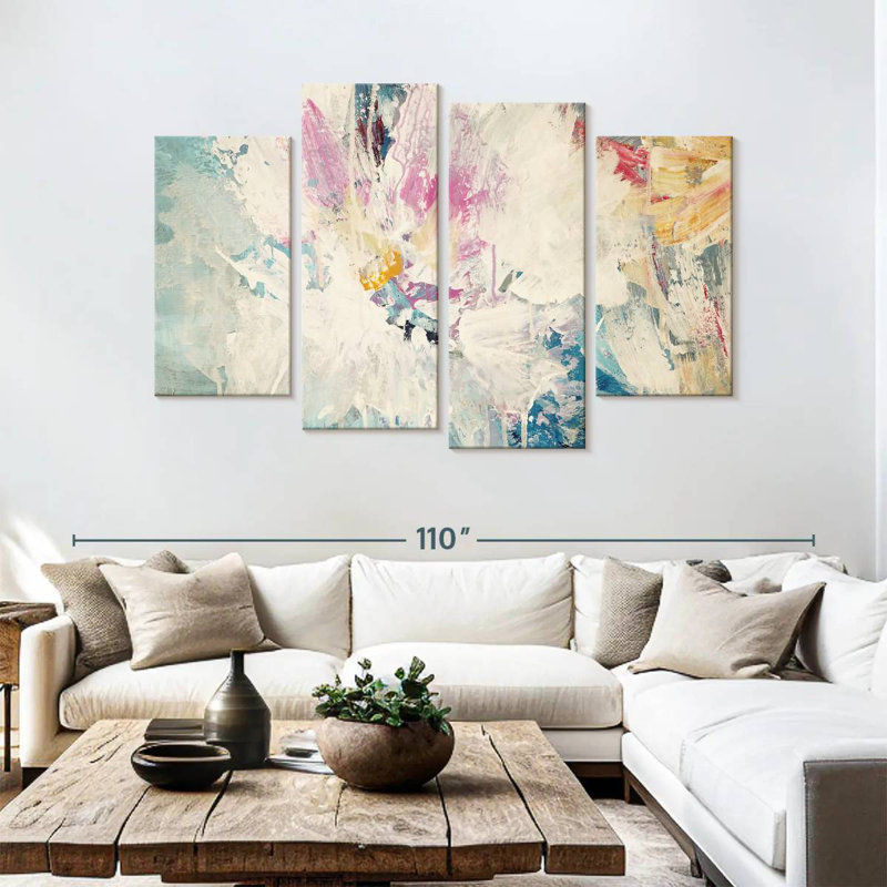 Avery Abstract Expressionism, 54" H x 84" W