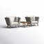 2 - Person Patio Conversation Sets with Cushions