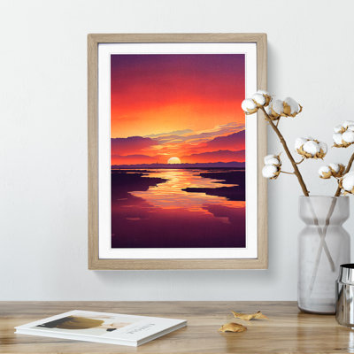 Alluring Sunset - Single Picture Frame Painting