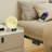 Cyndra 10'' Full Size Bed Frame with LED Lights, Remote Control and Charging Station, No Boxspring Needed-986761434-995316987