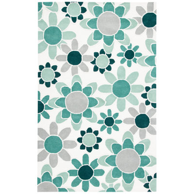Asdur Hand Tufted Wool And Cotton With Latex Rug