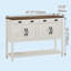 Console de rangement 47 po Modern Farmhouse-2033199704