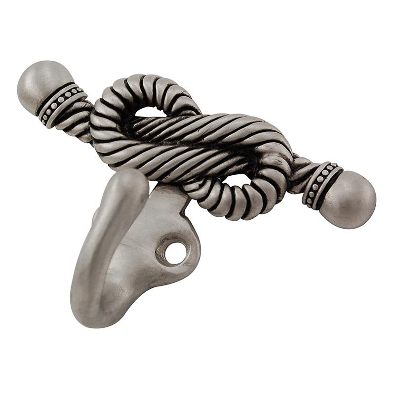 Equestre Wall Hook, Antique Nickel