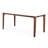 Modern Rectangular Walnut & Ceramic Dining Table / 5.9Ft (Table Only)