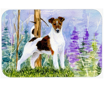 Caroline's Treasures Jack Russell Terrier Glass Cutting Board