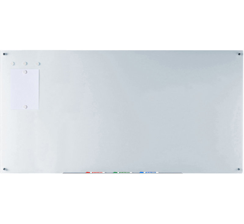 Audio-Visual Direct Magnetic White Glass Board, 48" x 72"