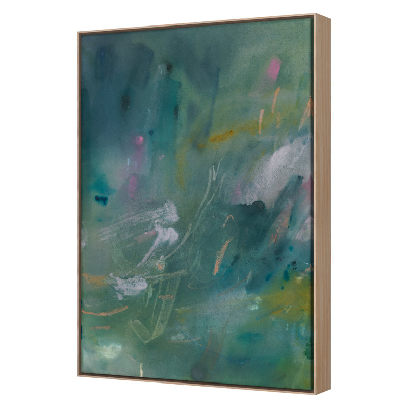 They Can't Take That Away From Me Print by Allison Rohland, Maple Framed, 30" H x 20" W x 2" D
