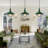 3- Light 10.5 Inches Farmhouse Pendant Light For Kitchen, Dining Room Living -119402931
