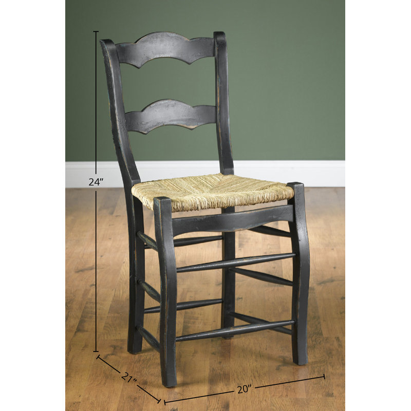 Drakos 24" Bar Stool, Black