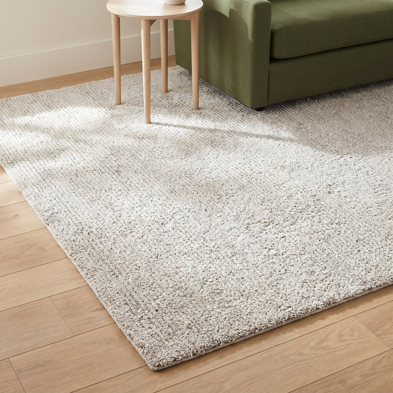 Danberry Light Gray Hand-Tufted Rug, Rectangle 8' x 10'