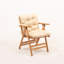 Maya 2 - Person Solid Wood Patio Dining Set Rectangular Table with Cushions Included