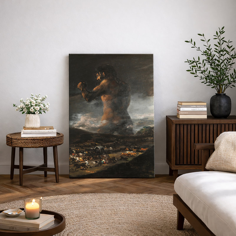 «Dramatic Fantasy», art géant sur un champ de bataille, photos de légende antique épique, impression sur toile encadrée