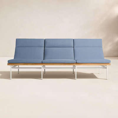 Perch 88" Teak Patio Sofa