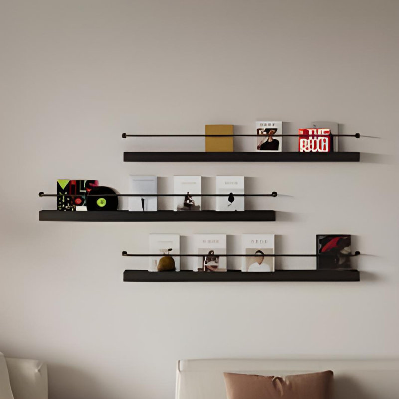 Wall Mounted Shelves, Wall Mounted Storage Shelves, And Storage Racks For Storing Items, 2.36" H x 35.43" W x 1.97" D