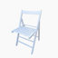 Chaise polyvalente pliable en bois massif pour divers environnements
