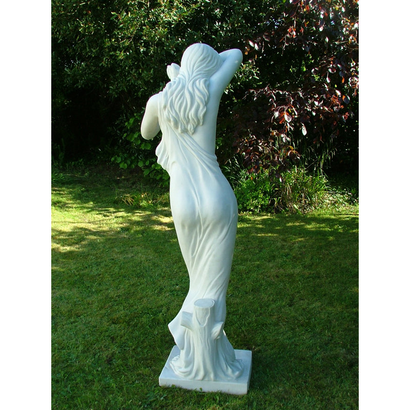Weather Resistant UV Resistant Plastic Garden Statue, 83cm H x 25cm W x 18cm D
