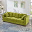 Velvet Upholstered 2+ 3 Seater Sofa-1783736499