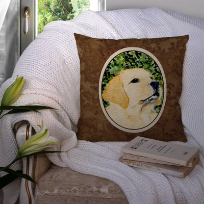 Coussin intérieur/extérieur labrador