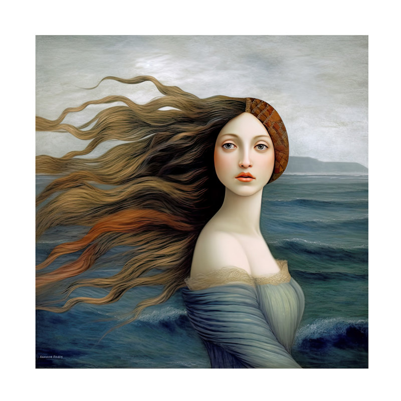 Sasha Nymph Canvas Art, 14" H x 14" W