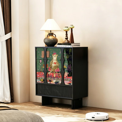 Commode d'appoint de style rétro français