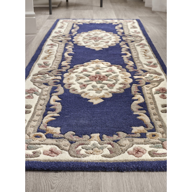 Nagy Floral Hand Tufted Area Rug, Runner 67 x 210cm