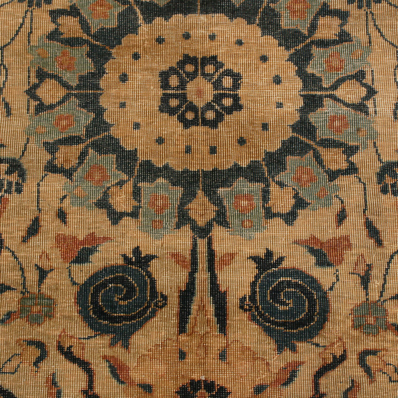 Wool Floral Area Rug