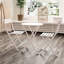 Bistro pliable à 3 terrasses en blanc - Mobilier en métal pour l'extérieur 2 chaises et table, structure