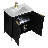Damontrae 30'' Single Bathroom Vanity with Ceramic Top-1617938130