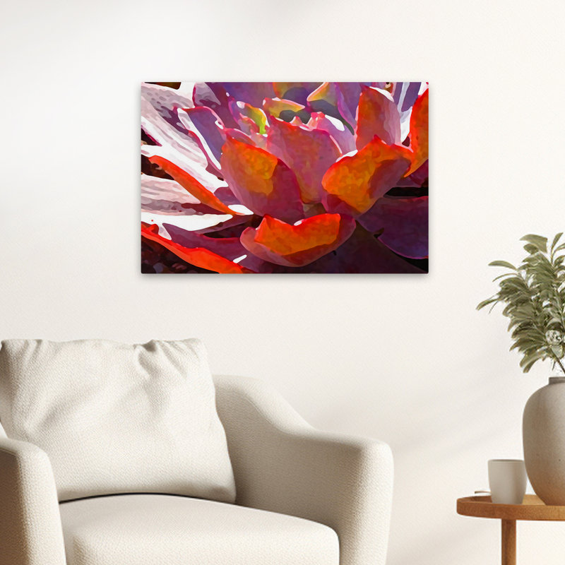 Plantes, fleurs, abstrait, paysage, nature, H 16 po x l 24 po