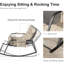 Chaise berçante ergonomique avec rangement-2144186015