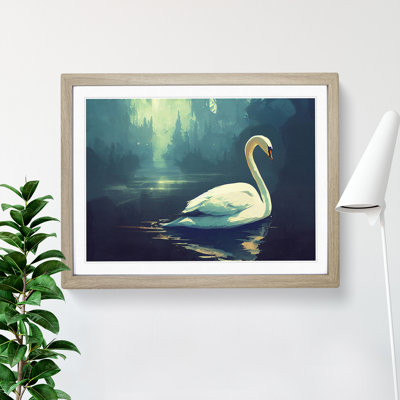 Swan Art Vol.5 - Single Picture Frame Painting