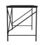 Bureau parsons à grain de bois avec structure en X Martha Stewart Maddox