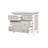 Islamorada - 4 Drawer Chest - Dapple Grey and Blanc Finish
