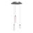 Ardrie 3 - Light Nickel LED Cluster Pendant
