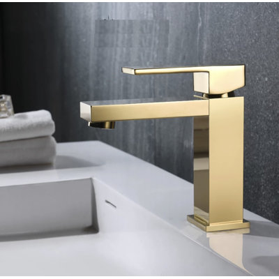 Robinet de salle de bain à un trou