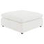 Canapé modulaire rembourré ivoire 6 pièces Keyes Boucle-593642497