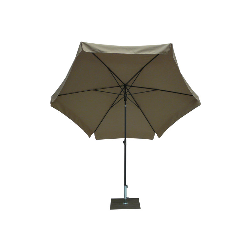 Emeril 250cm Garden Parasol, Taupe