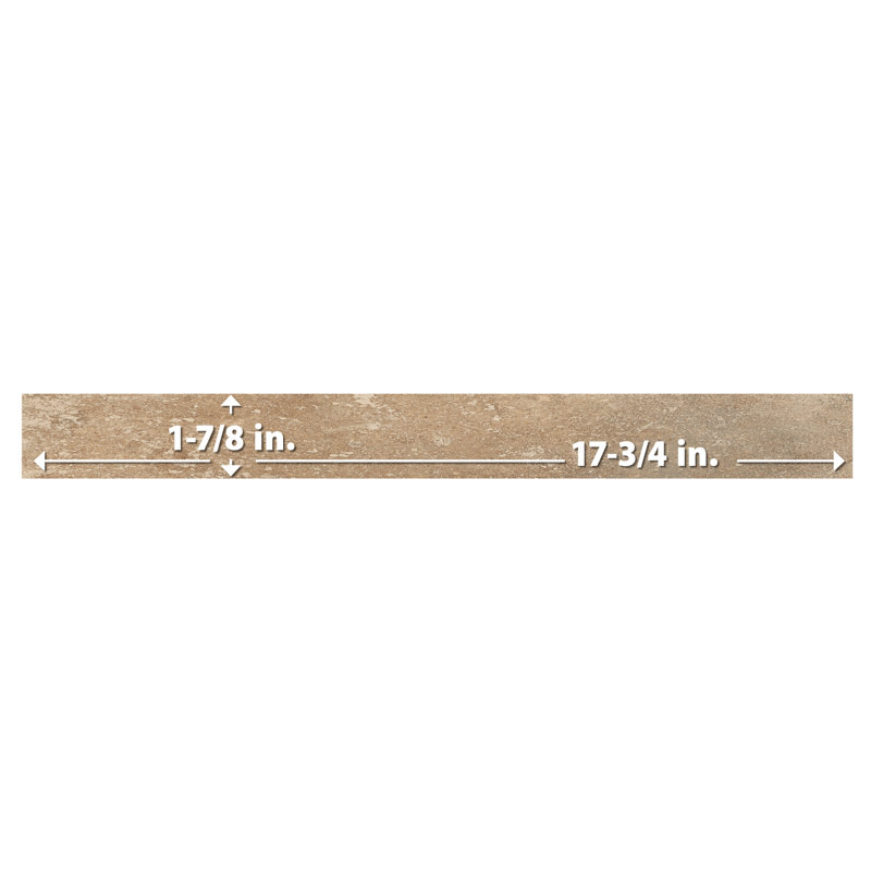 Sedona 1.88" x 18" Porcelain Wall & Floor Tile