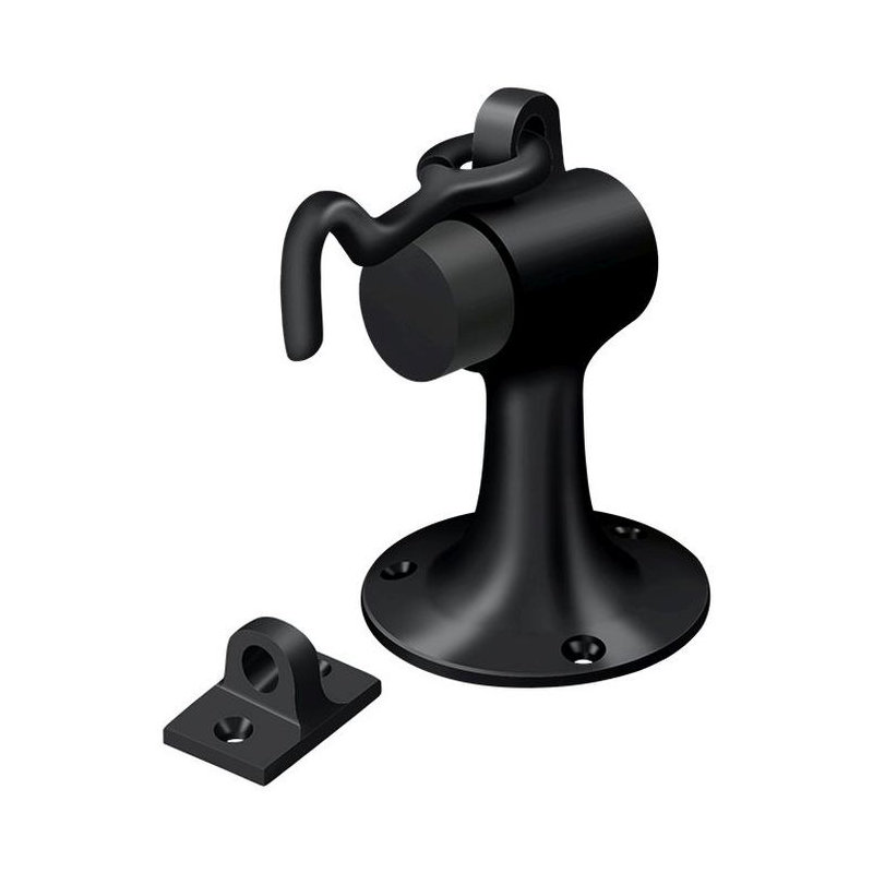 Door Stop, Painted Black